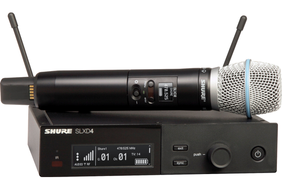 Shure SLXD24/Beta87A S50 Handfunk Set  - Retoure (Zustand: wie neu) image 1