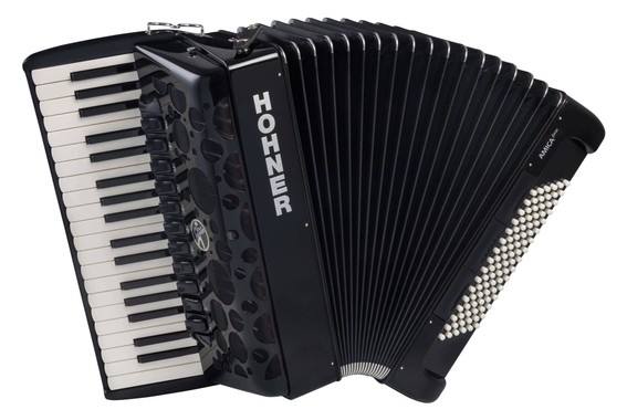 Hohner Amica IV 96 Forte schwarz  - Retoure (Verpackungsschaden) image 1