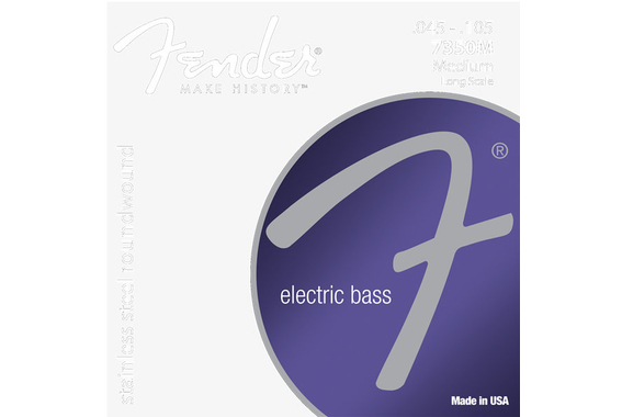 Fender SubSonic 7350M Stainless Steel Bass Strings 045-105 image 1