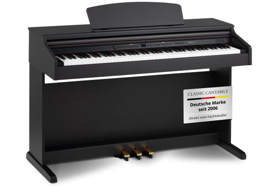 Classic Cantabile DP-50 RH E-Piano Rosenholz  - Retoure (Zustand: akzeptabel) image 1