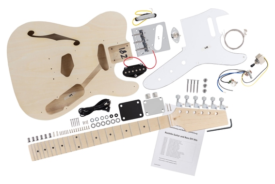 Rocktile E-Gitarren Bausatz Hollowbody TL-Style  - Retoure (Zustand: sehr gut) image 1