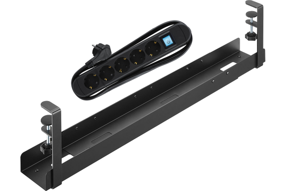 my wall HZ 45-2 Set De Gestion De Câbles Pour Bureau image 1