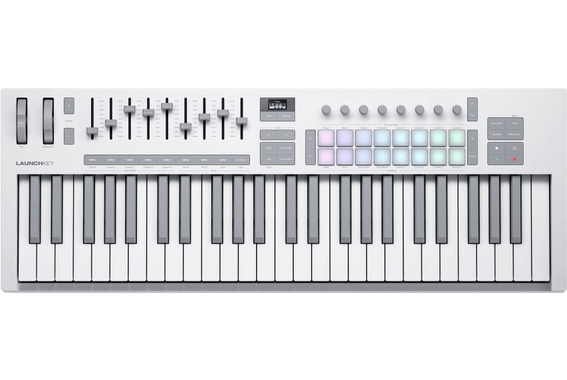 Novation Launchkey 49 MK4 White image 1