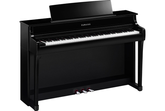 Yamaha CLP-845 PE Digitalpiano Polished Ebony  - Retoure (Zustand: sehr gut) image 1