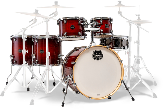 Mapex Armory Stage+ Shell Set Red Onyx Burst image 1