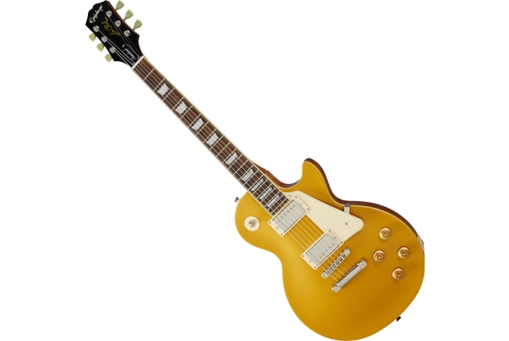 Epiphone Les Paul Standard 50s Lefthand Metallic Gold  - 1A Showroom Modell (Zustand: wie neu, in OVP) image 1