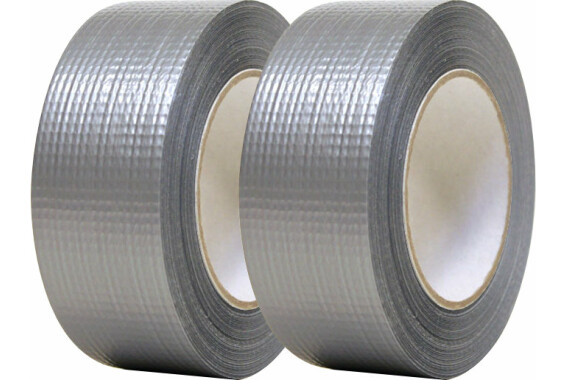 Gerband 246 Gaffa Tape Gewebeklebeband 48mm x 50m Silbergrau 2x Set image 1