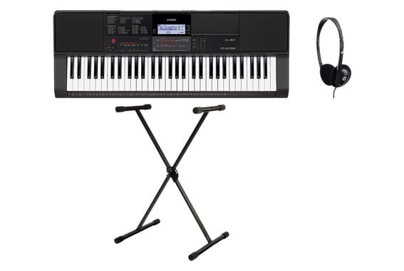 Casio CT-X700 Keyboard Set inkl. Keyboardständer & Kopfhörer image 1
