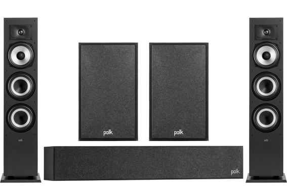 Polk Audio XT60 BK / XT15 / XT35 Surround Lautsprecher Set image 1