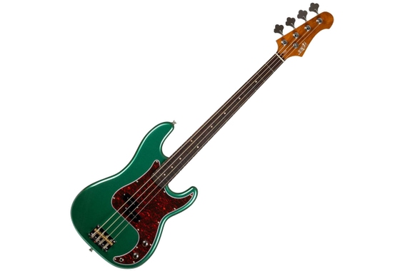 Jet Guitars JJB-300 Bass Green image 1