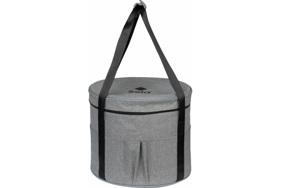 Sela SECBB14 Kristallklangschalen Tasche Grau 14" image 1