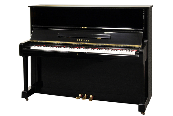 Yamaha U1 Klavier schwarz poliert - Generalüberholt  image 1