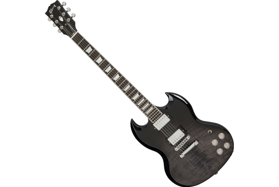 Gibson SG Modern Lefthand Trans Black Fade image 1