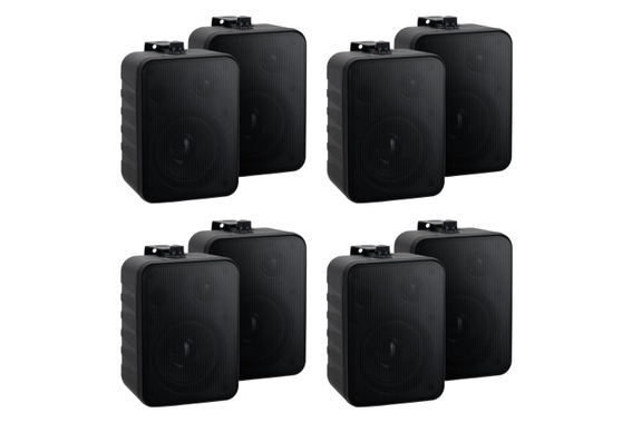 McGrey One Control BK MKIII Speakers Black (8 pieces) image 1