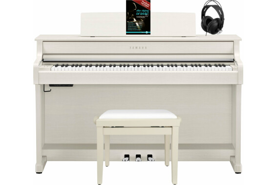 Yamaha CLP-845 WB Digitalpiano Weißbirke Set image 1