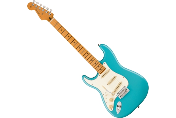 Fender Player II Stratocaster Lefthand MN Aquatone Blue image 1