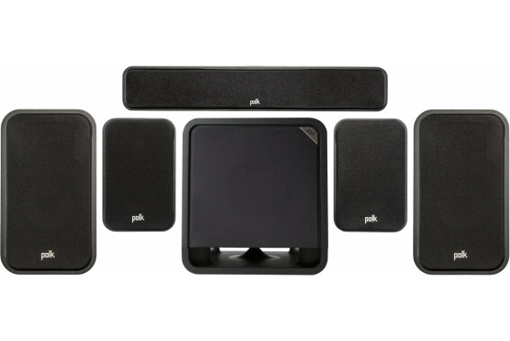 Polk Audio ES20 BK 5.1 Heimkino Lautsprecher Set image 1