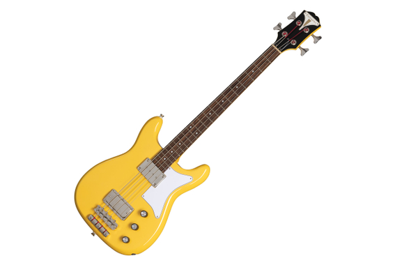 Epiphone Newport Bass Sunset Yellow  - 1A Showroom Modell (Zustand: wie neu, in OVP) image 1