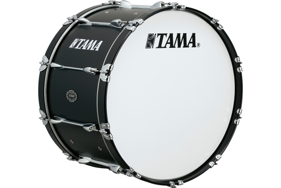 Tama MB2414T-SBK Fieldstar Marching Bass Drum 24" x 14" Satin Black image 1