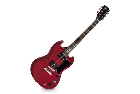 Shaman Element Series DCX-100R Electric Guitar - Dark Red image 1
