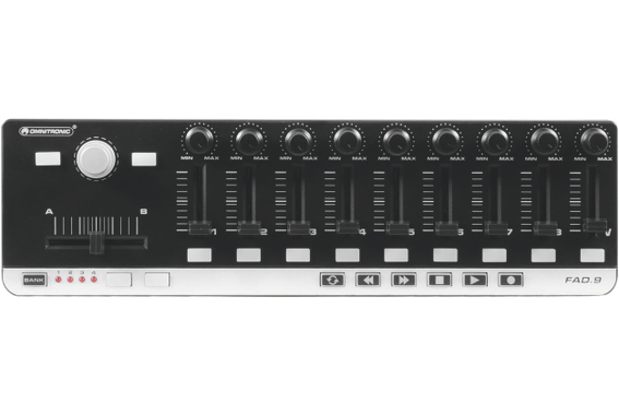 Omnitronic FAD-9 MIDI Controller image 1