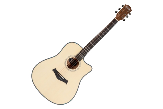 Rocktile WSD-100C NT Guitarra acústica folk, dreadnought image 1