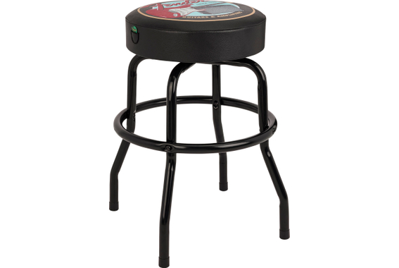 Tabouret De Bar Fender Guitars & Amps Pochette Pour Médiators Noir 24\" image 1