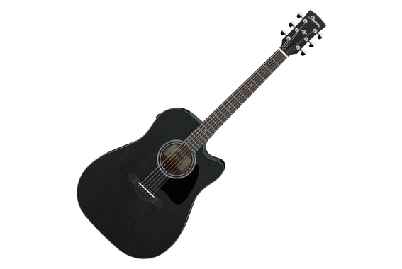 Ibanez AW1040CE-WK Weathered Black Open Pore  - 1A Showroom Modell (Zustand: wie neu, in OVP) image 1