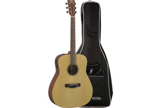 Yamaha FX400 Set Gigbag Satin Naturel image 1