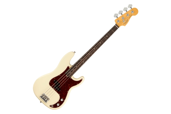 Fender American Professional II Precision Bass RW Olympic White image 1