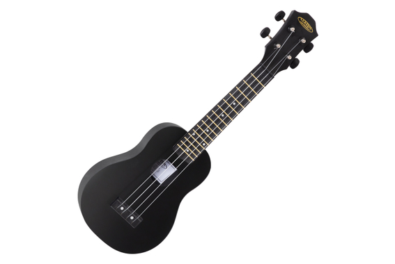 Classic Cantabile OV-04 BK ukulele zwart image 1