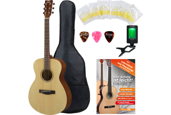 Yamaha FS400 Natural Satin Starter Set image 1