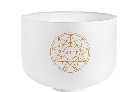 Meinl Sonic Energy SOLCSB10-417 Cuenco Sonoro De Cristal Solfeggio 10" G#4/Re/417 Hz image 1