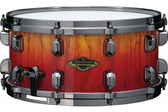 Tama WBSS65BB-VBF Starclassic Walnut/Birch  Snare Drum Vermillion Bosse Fonce Fade image 1