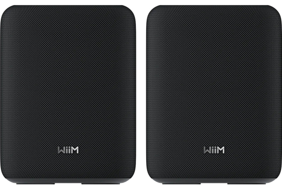 WiiM Sound Lite Twin Pack Smart Speaker Noir image 1