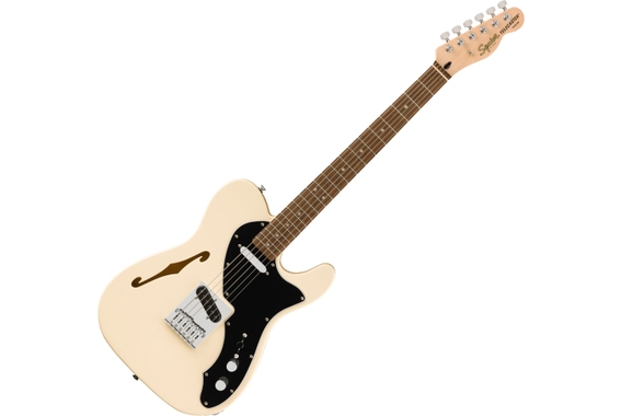 Squier Affinity Series Telecaster Thinline Olympic White image 1
