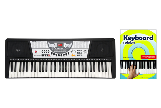 McGrey BK-6100 Keyboard mit 61 Tasten, Keyboardschule und Notenhalter image 1