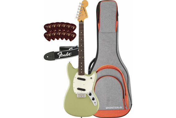 Fender Player II Mustang Birch Green Set image 1