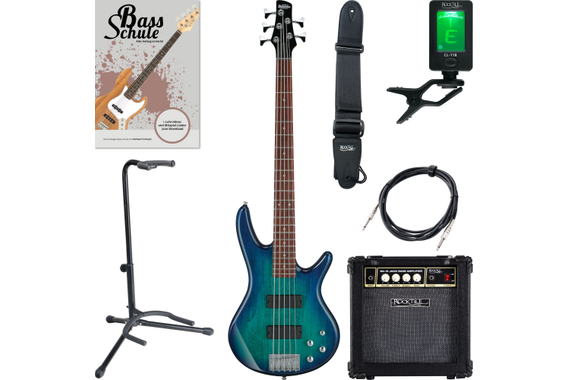 Ibanez GIO SR GSR205-BMT Blue Moon Burst Pack De Démarrage image 1