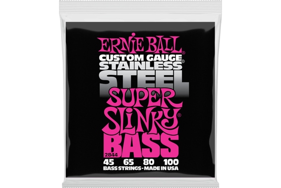Ernie Ball 2844 Super Slinky Stainless Steel Bass image 1