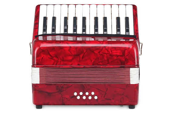 Classic Cantabile Secondo Kinder Akkordeon 8 Bass rot  - Retoure (Zustand: gut) image 1