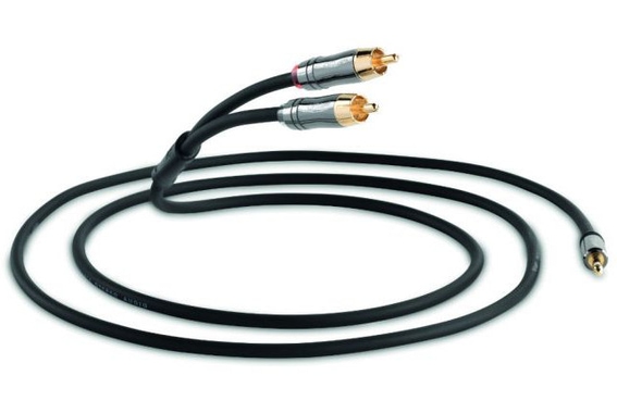 QED Performance J2P Graphite Klinke/Cinch Y-Kabel 1,5m image 1