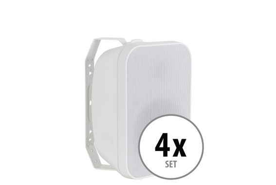 McGrey OLS-5251WH Haut-parleur extérieur 50 W Blanc 4x Set image 1