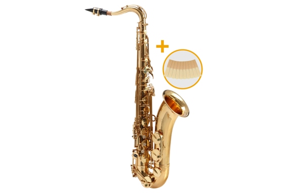 Classic Cantabile Winds TS-450 saxophone ténor en Sib 2.5 set Reed  image 1