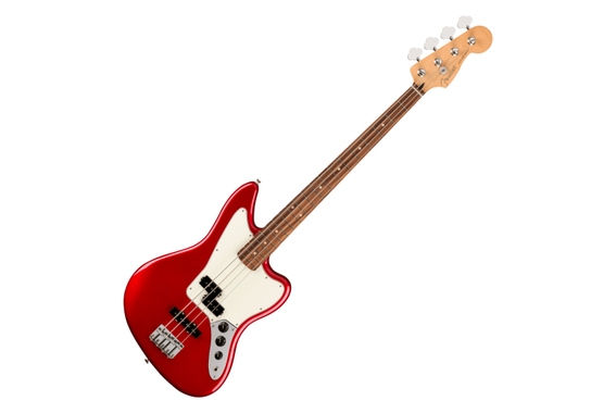 Fender Player Jaguar Bass Candy Apple Red image 1