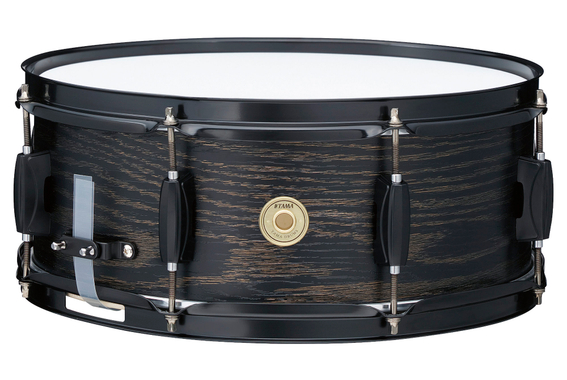Tama WP1455BK-BOW Woodworks 14" x 5,5" Snare Drum Black Oak Wrap image 1