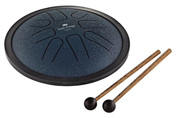 Meinl Sonic Energy Small Steel Tongue Drum Navy Blue image 1