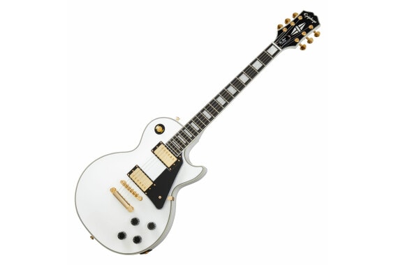 Epiphone Les Paul Custom Alpine White image 1