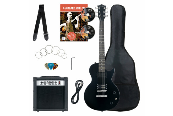 Rocktile Banger's Pack Single Cut E-Gitarren Set, 7-teilig Black  - Retoure (Zustand: akzeptabel) image 1