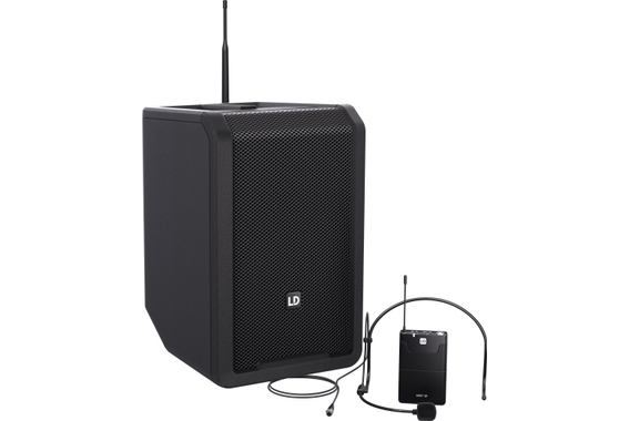 LD Systems ANNY 8 BPH B8 Stage Black  - Retoure (Zustand: sehr gut) image 1